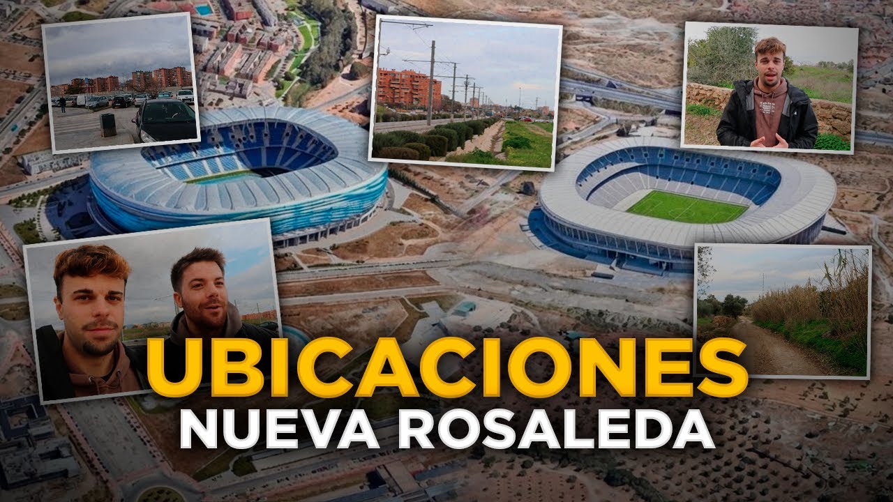 VISITAMOS LAS CINCO POSIBLES UBICACIONES DE LA NUEVA ROSALEDA