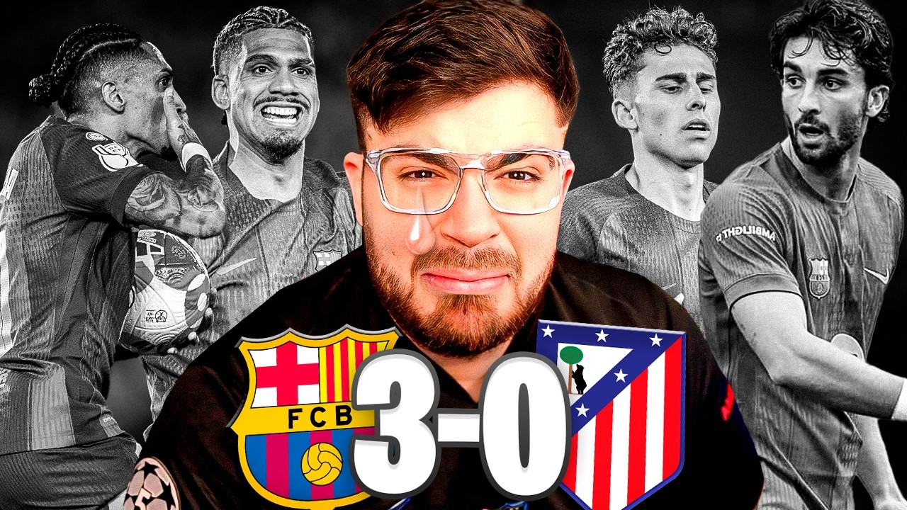 BARCELONA ELIMINADO CON LA FRENTE EN ALTO DE LA COPA DEL REY. GOLEADA 3-0 VS ATLÉTICO DE MADRID.