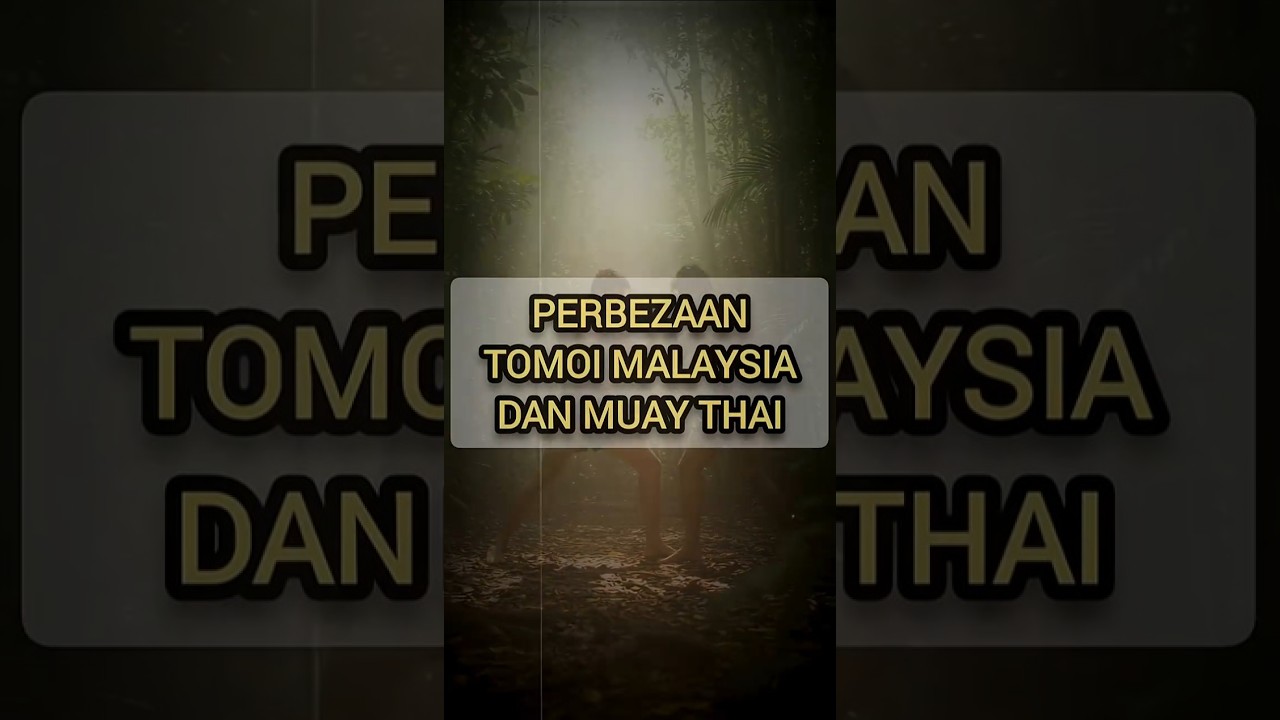 PERBEZAAN Muay Thai Dan tomoi. #muaythai #senibeladiri #martialarts #martialart #fight