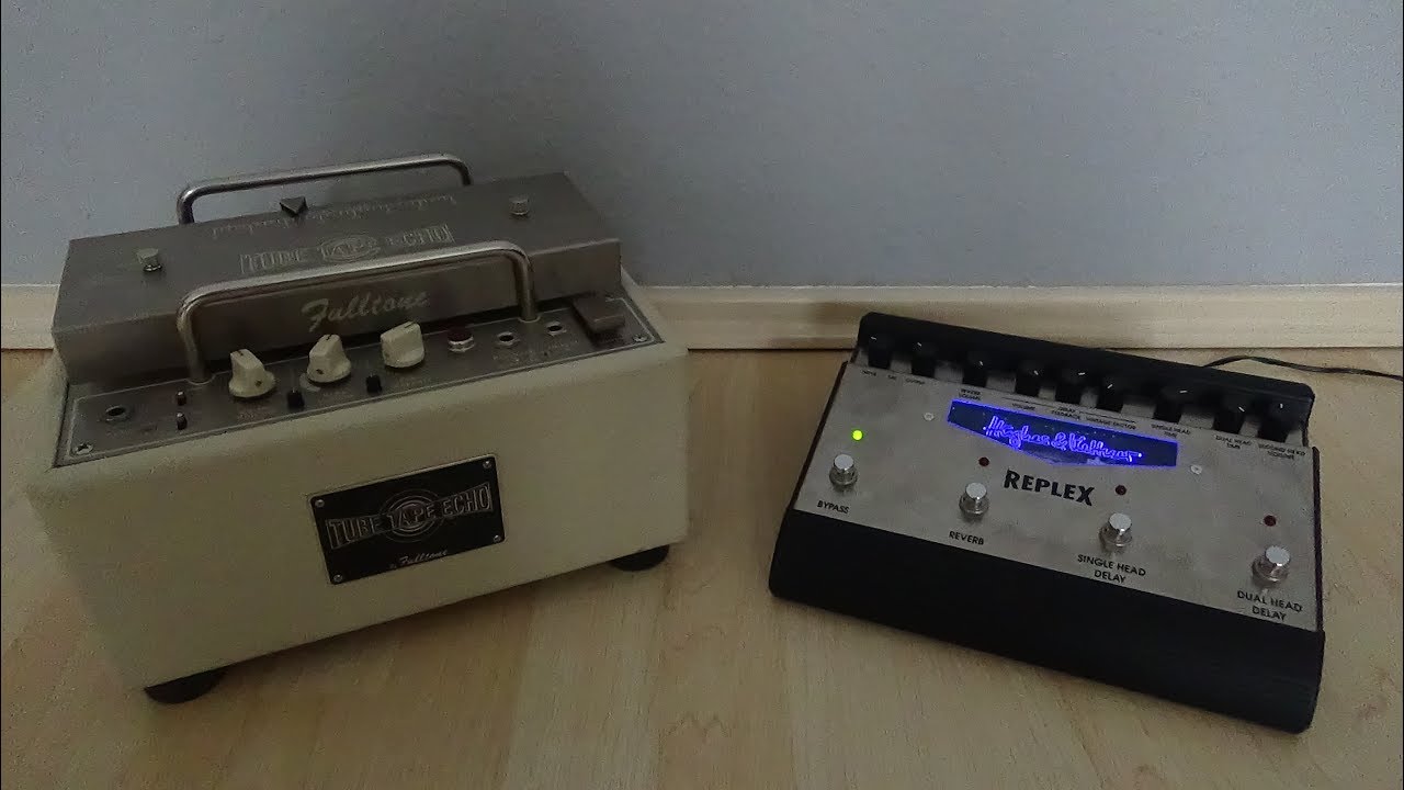 Fulltone TTE Tube Tape Echo vs. Hughes & Kettner Replex