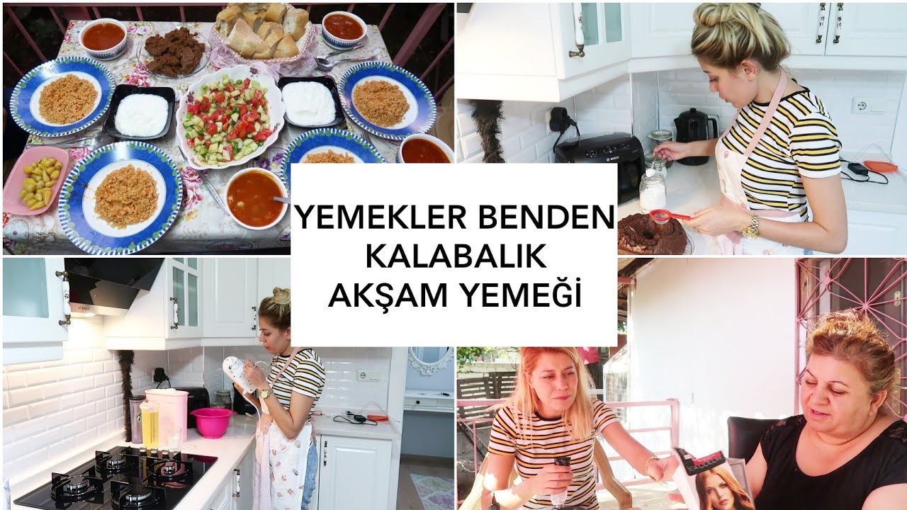 AİLEM YEMEĞE GELEMİYORSA YEMEĞİMİ ALIR BEN GİDERİM-KALABALIK AKŞAM YEMEĞİ🤲Günlük Vlog