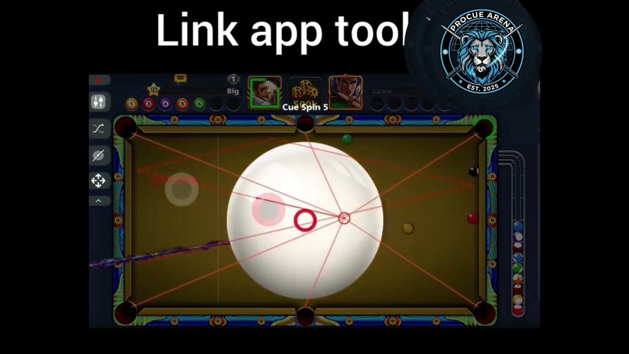 PERFECT BANK SHOT: 8 Ball Pool Runout! 
