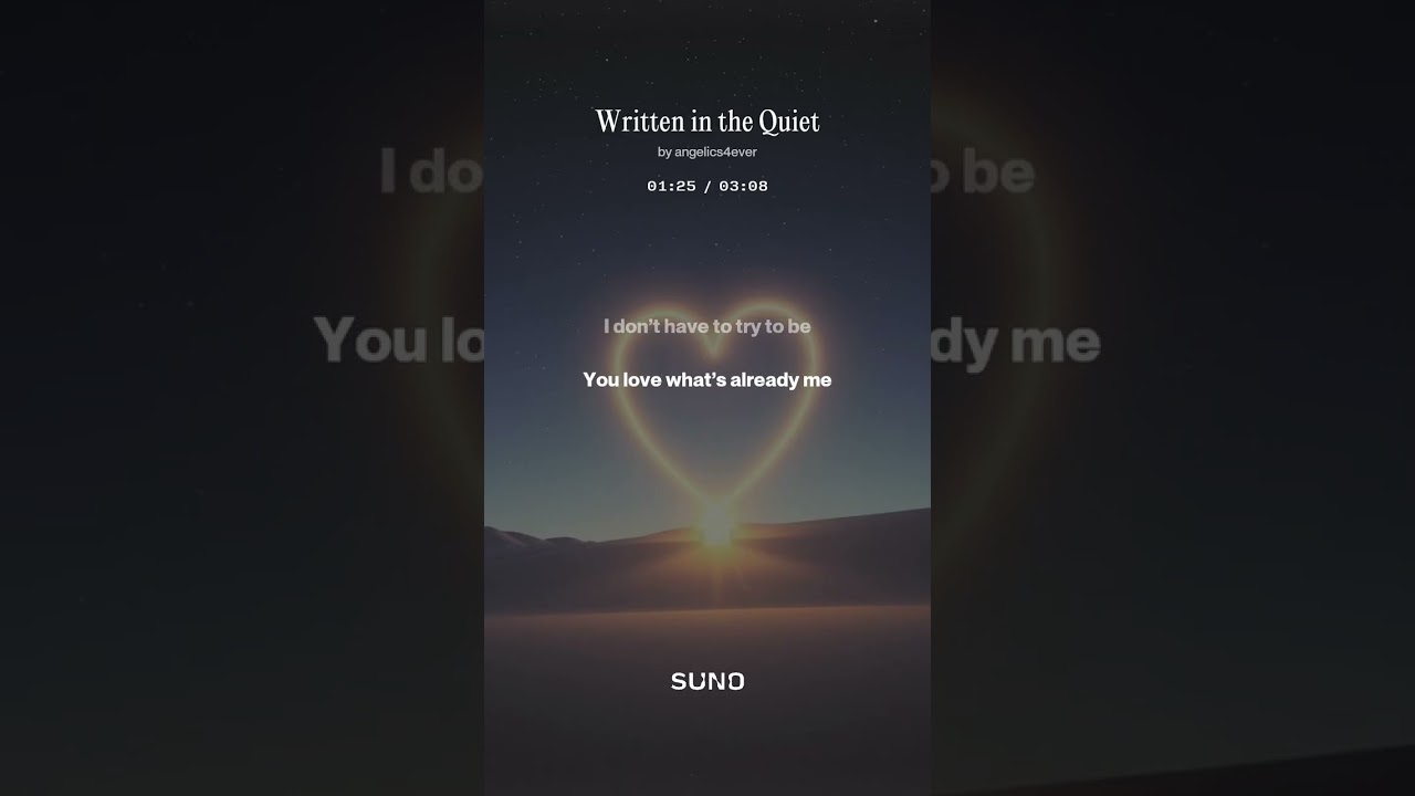Written in the Quiet