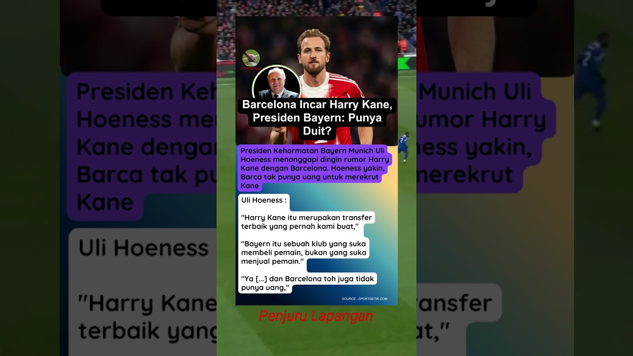Barcelona mau Beli Harry Kane, begini respon Presiden Munchen #beritabola #bayernmunchen  #barcelona