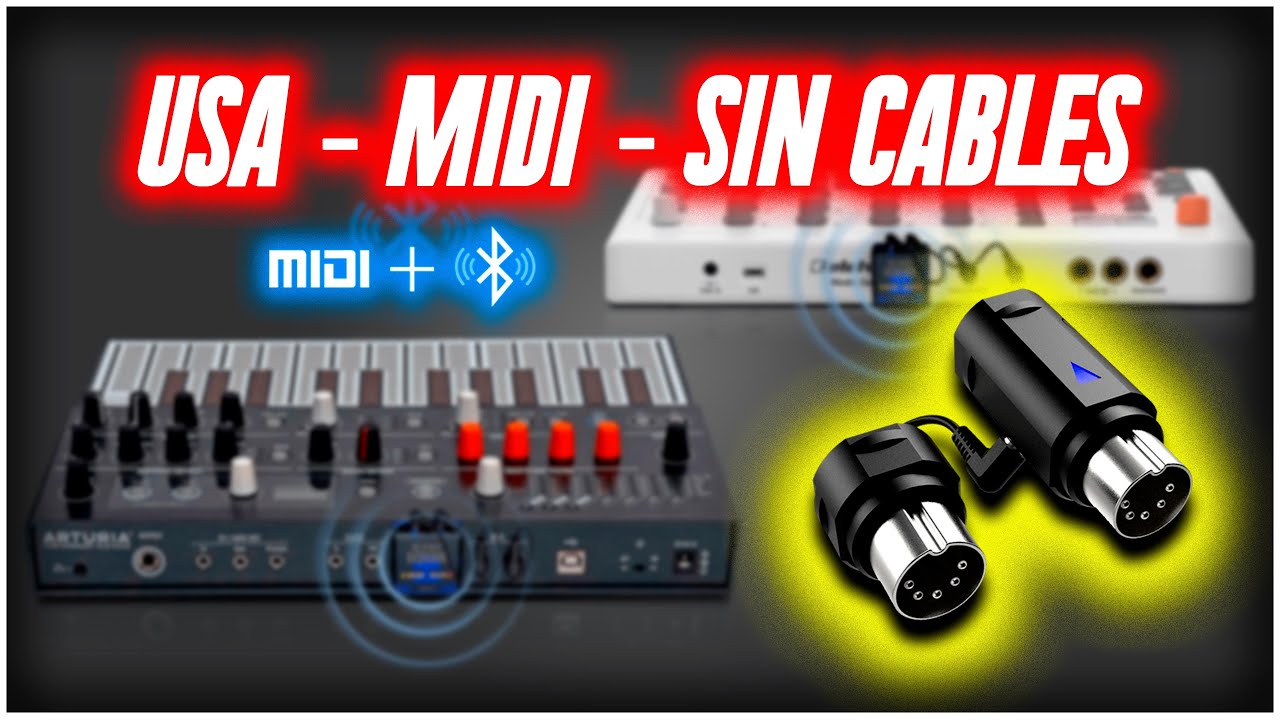 MIDI Inalámbrico !! 😱 | CME WIDI Master / WIDI Jack