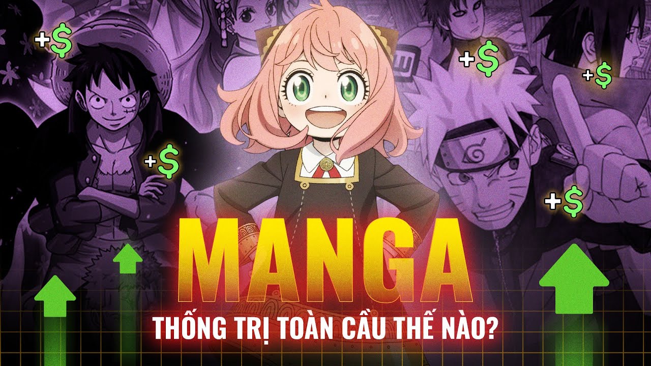 Tại sao cả thế giới MÊ MANGA? Giải mã ngành công nghiệp không khói NGHÌN TỶ của Nhật Bản! | Baram01