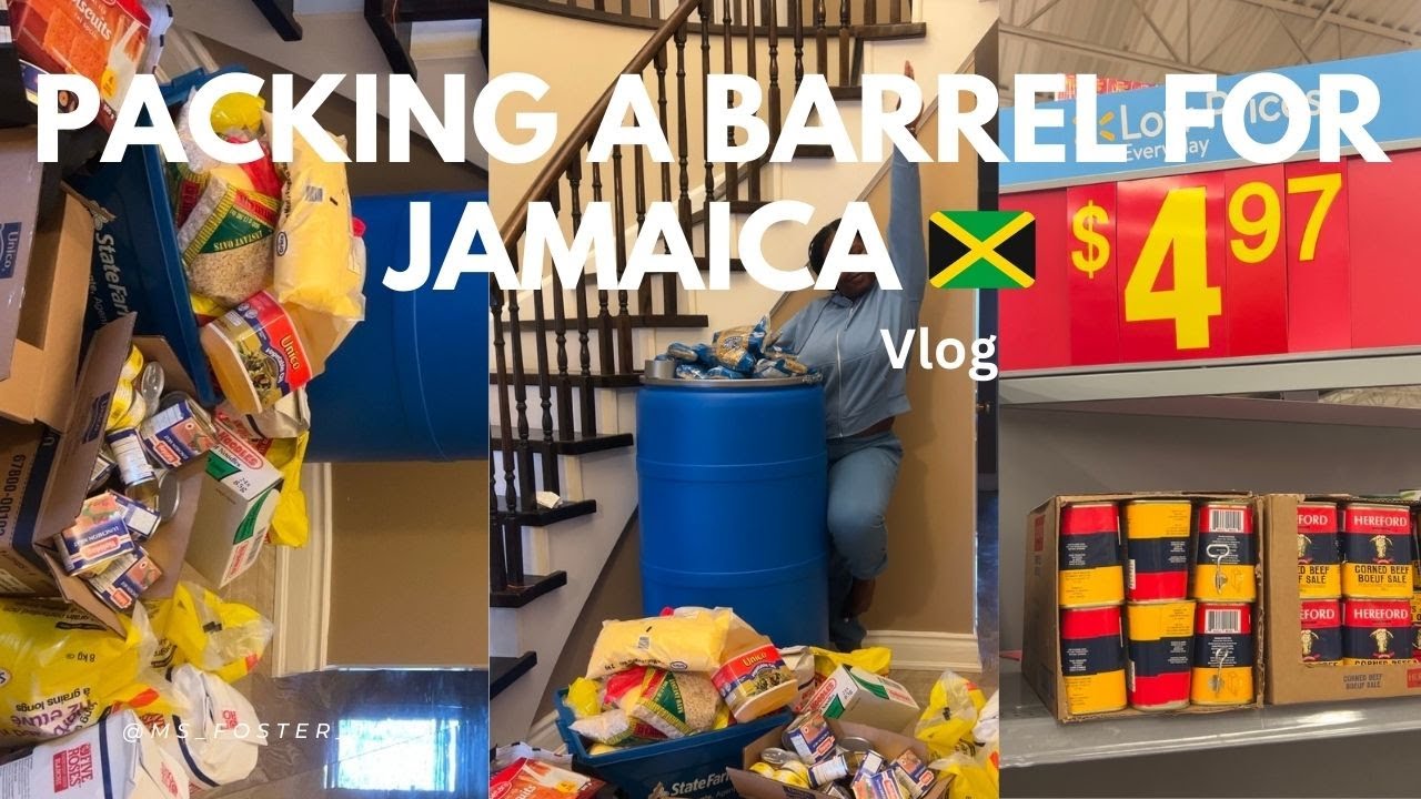 Pack a Barrel With Me For Jamaica | Shop with me + Haul + How much did it cost?