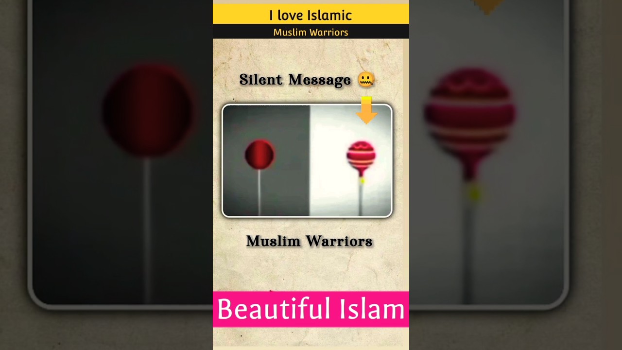 Silent Message 📨 Islamic Muslim Worries  #islamic #youtubeshorts #muslim #message #warriors #sorts