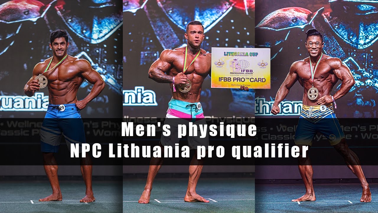 NPC Lithuania pro qualifier Men's physique