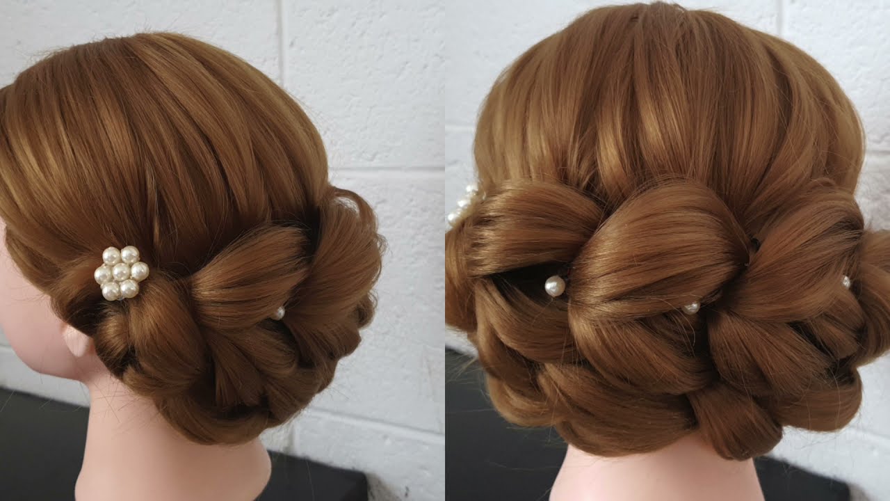 PEINADO PARA BODA🥰\PEINADO RECOGIDO PARA CABELLO LARGO O MEDIANO...