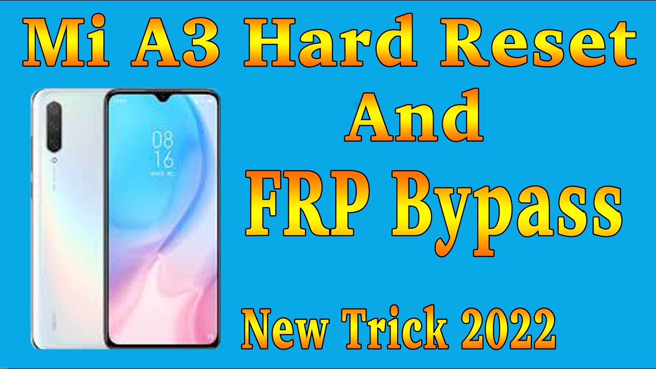 Mi A3 Frp Bypass ll Mi A3 google Account Remove ll Redmi A3 Frp Bypass l Bishnu Nayak l 2022 l