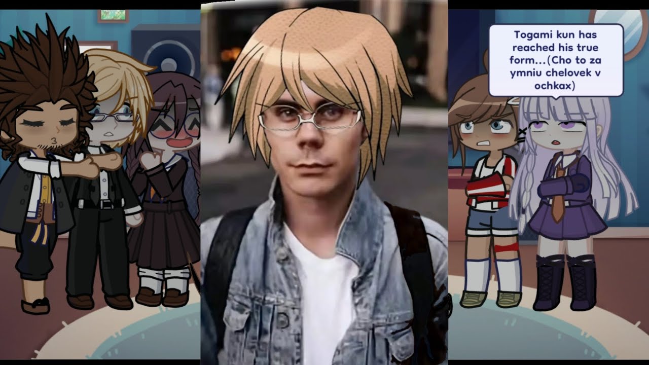 2x!!! Kirigiri novel characters+THH survivors react to the future/реакция данганронпы на будущее(4/?