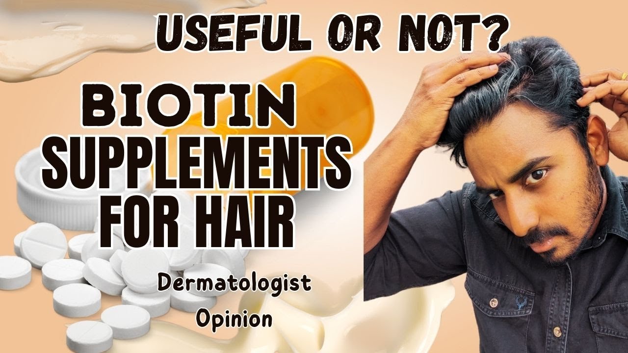 Biotin hair growth supplements - Are they useful? (Tamil) Biotin tablets for hair growth #biotin