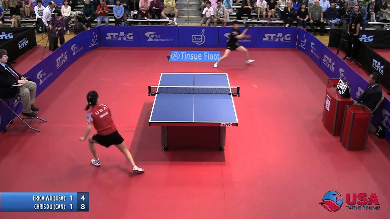 Women's Singles Event 2 Preliminaries: Erica Wu vs. Chris Xu - 2012 North American Olympic Trials