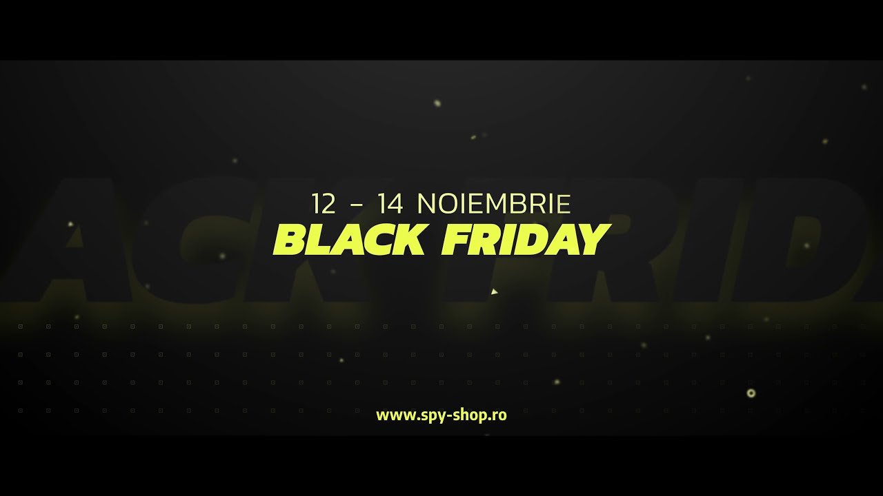 Black Friday @ Spy Shop 2021