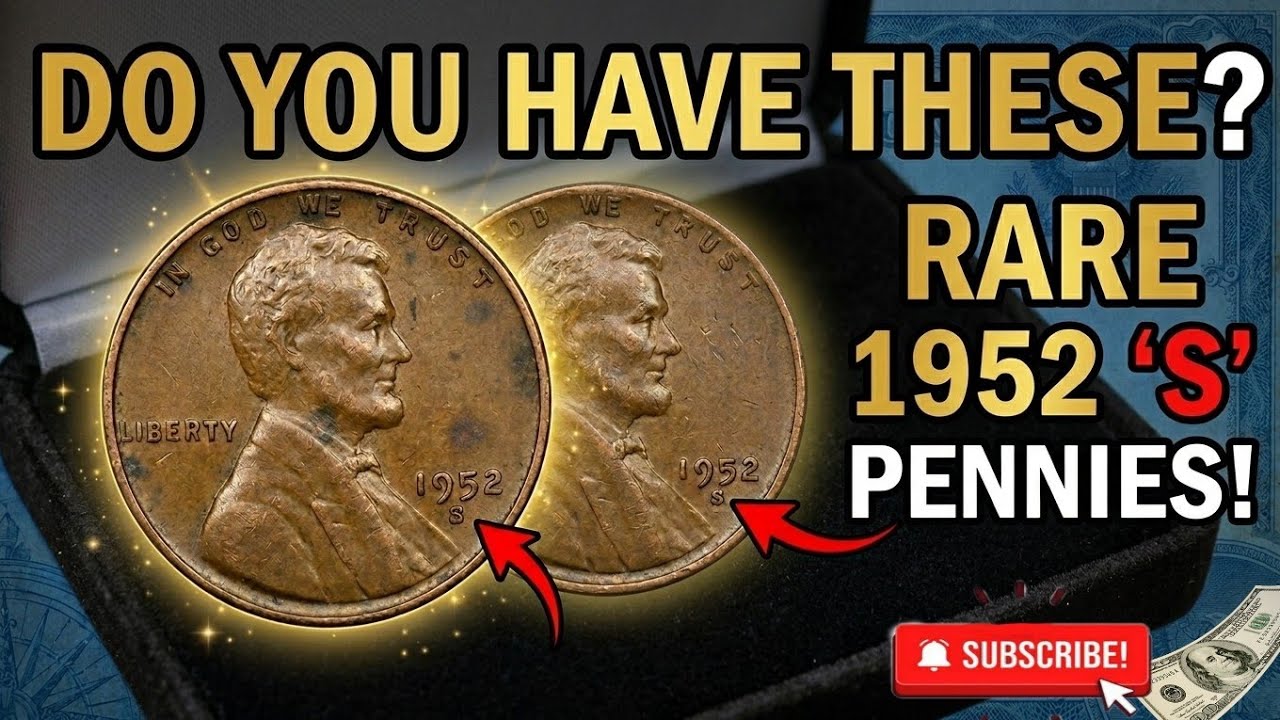 Top 2 Most Valuable Wheat Pennies Worth Up to $590,000! don't spend This