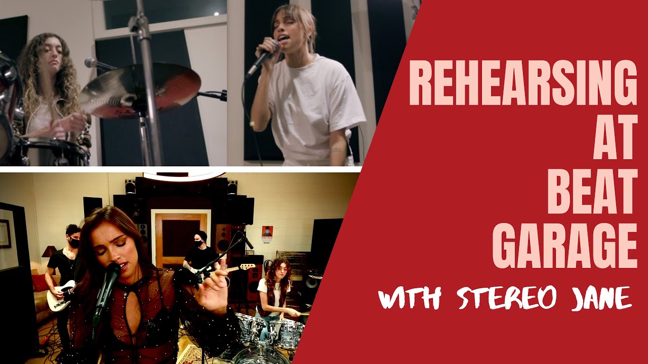 Rehearsing at BeatGarage featuring Stereo Jane