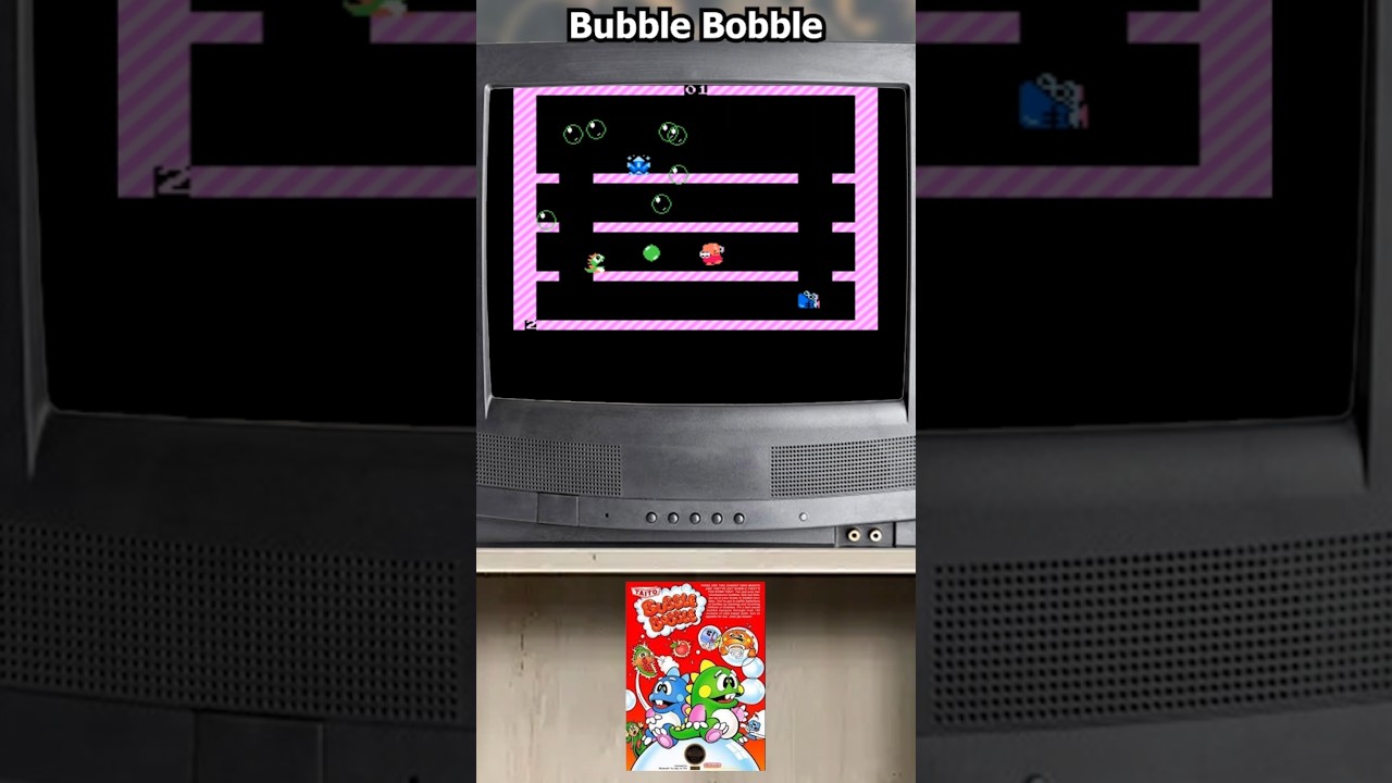 Bubble Bobble / NES #bubblebobble #taito #nintendo #famicom #gameplay #videogames #gaming #LetsPlay
