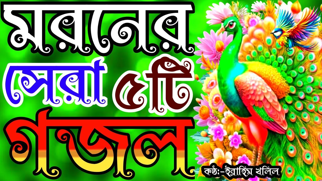 মনের মতো বাছাই করা খুব দুঃখের সেরা ৫টি গজল | new gojol | viral gojol | bangla gojol | gojol | গজল