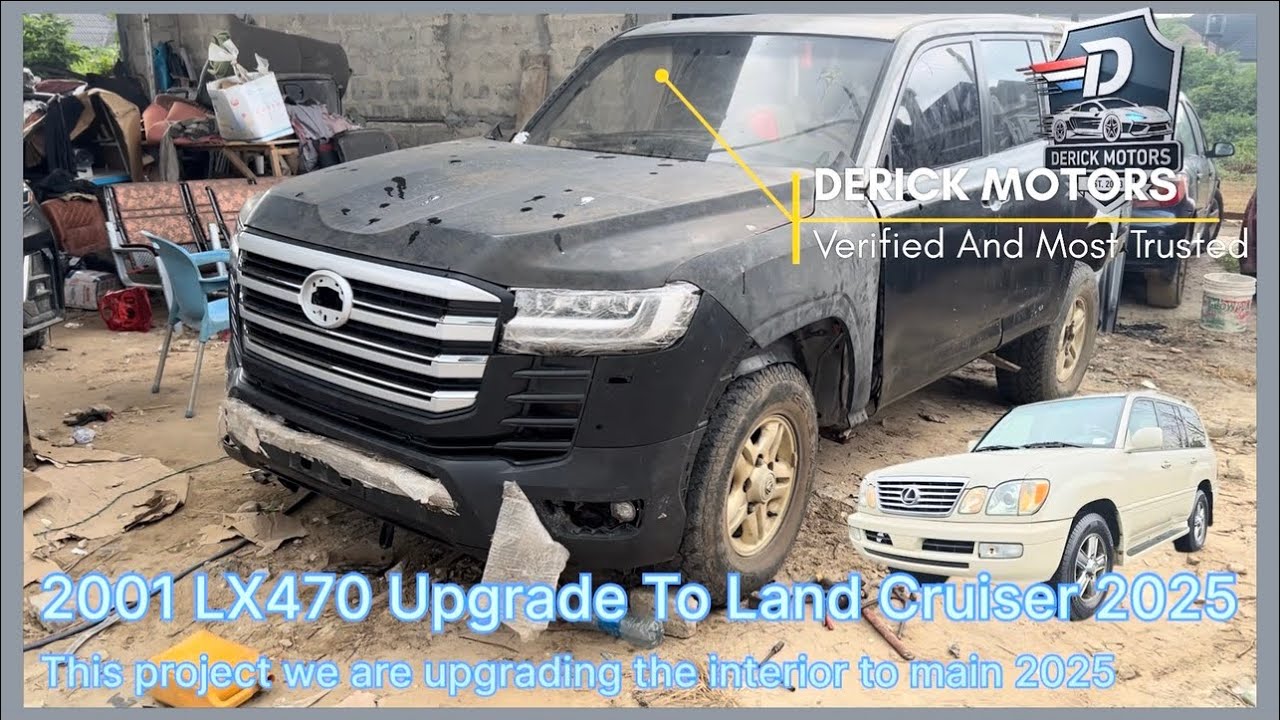 Second phase 2001 LX470 upgrade ➔ 2025 LAND CRUISER 🚀