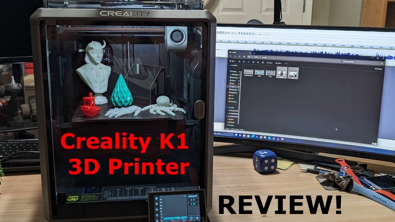 Обзор 3D-принтера Creality K1: скорость, качество, программное обеспечение — полный комплект