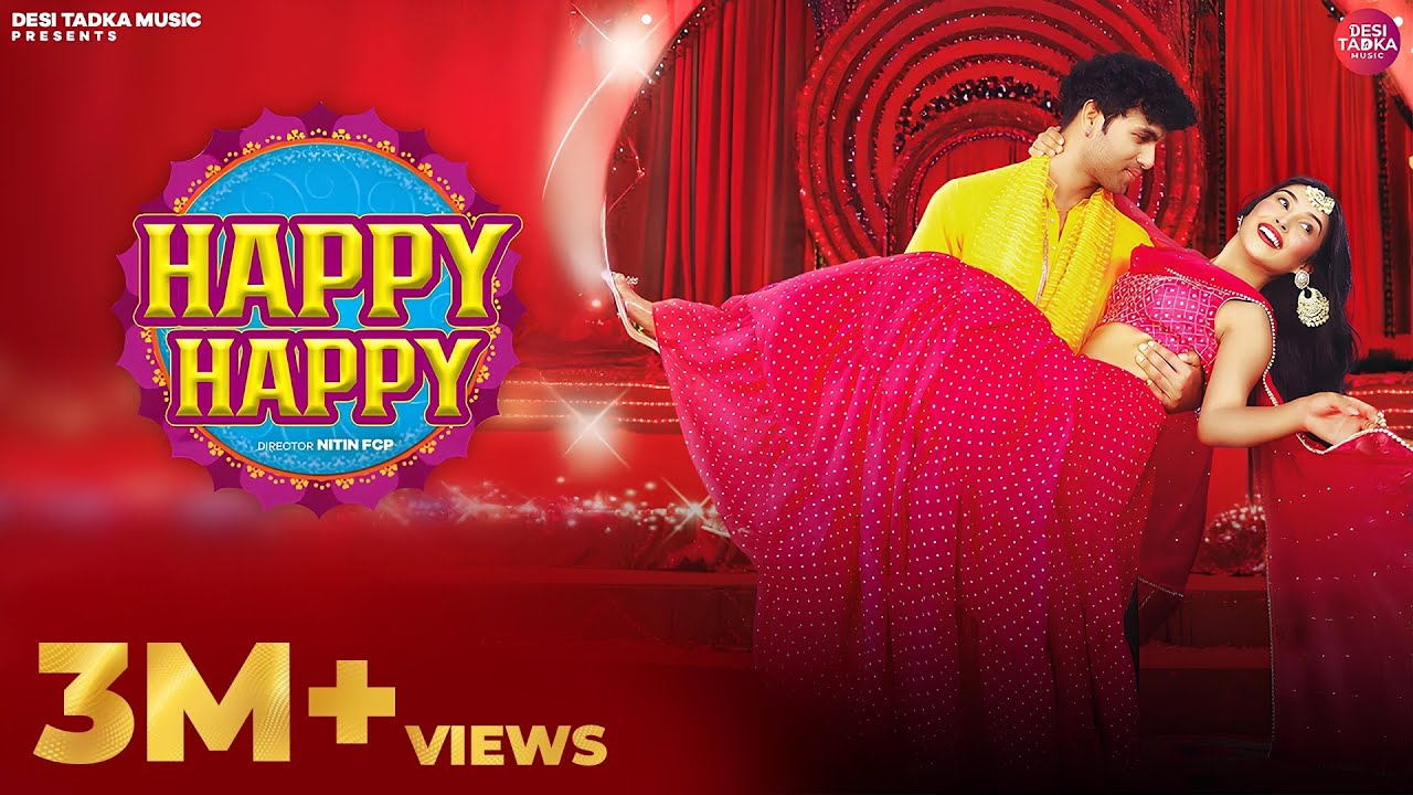 Happy Happy - Official Video | Akriti | Jashwanth | Jyotica | Shabbir Ahmed | Desi Tadka Music