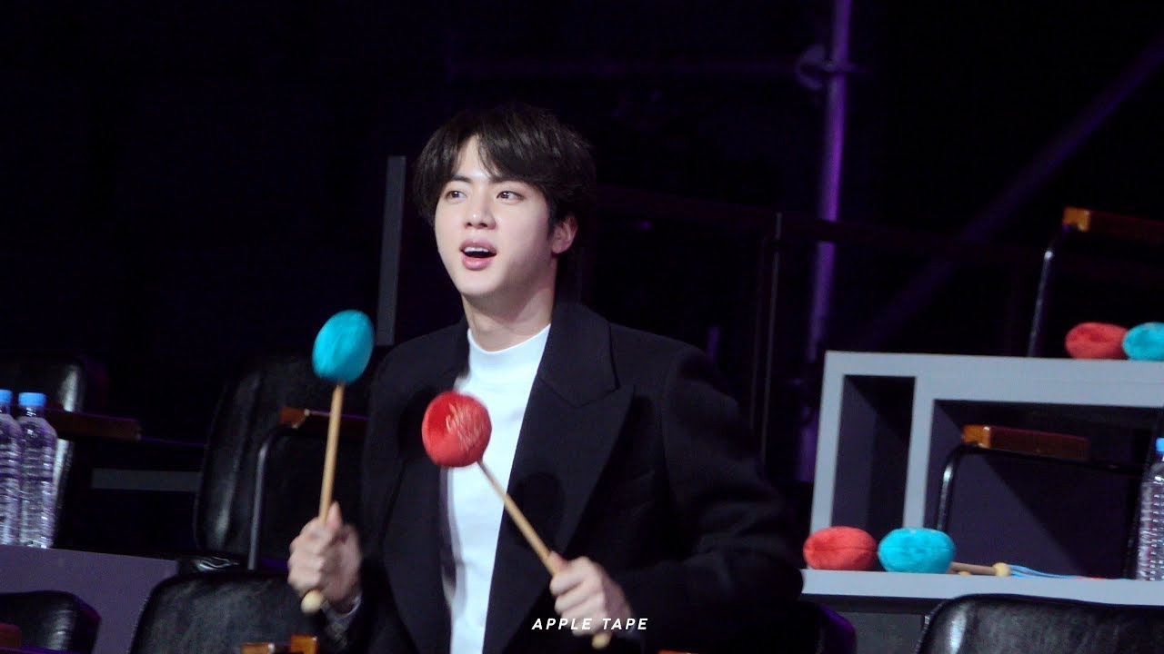4K) 흥석진 190106 GDA 방탄소년단 석진 직캠 BTS Jin Reaction