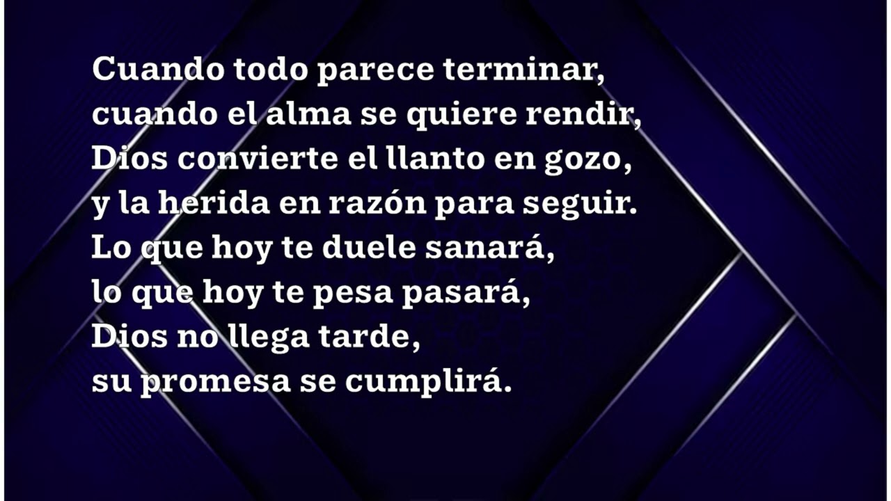 Volverás a sonreír 