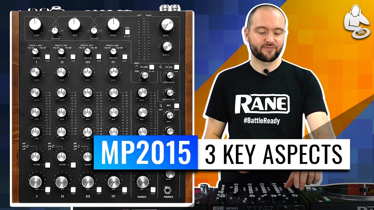 RANE MP2015 — 3 ключевых момента | Роторный миксер