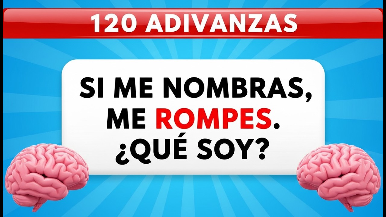 ¡IMPOSIBLE! 120 Adivinanzas Que Harán EXPLOTAR Tu Cerebro 🧠