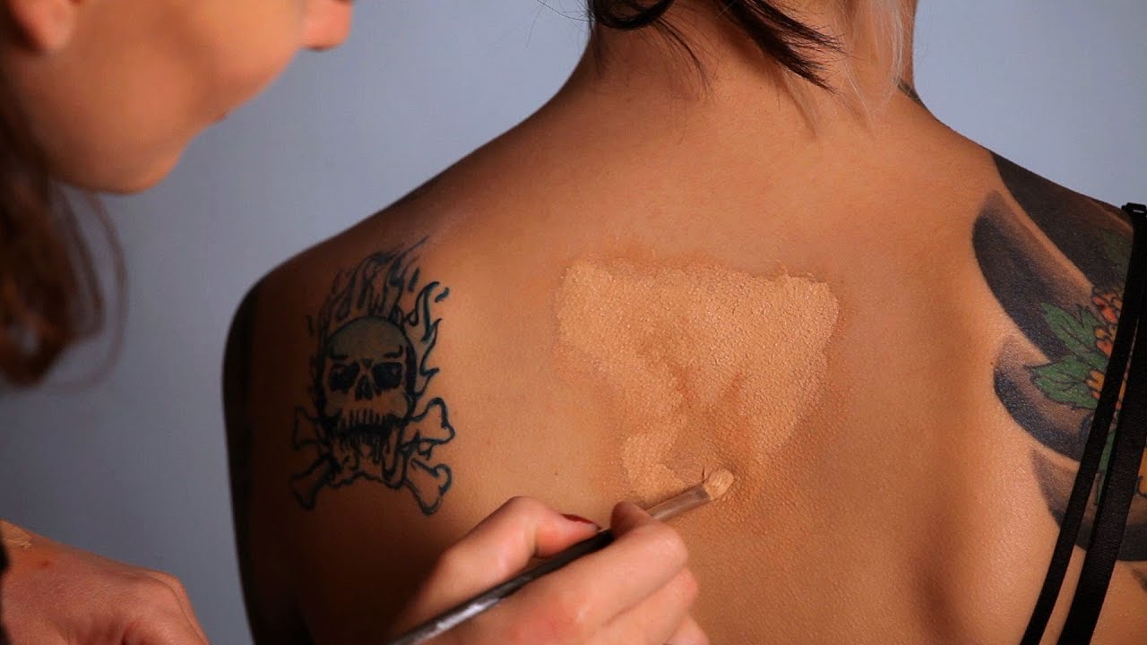 How to Layer Concealer to Cover Tattoo | Special FX Makeup