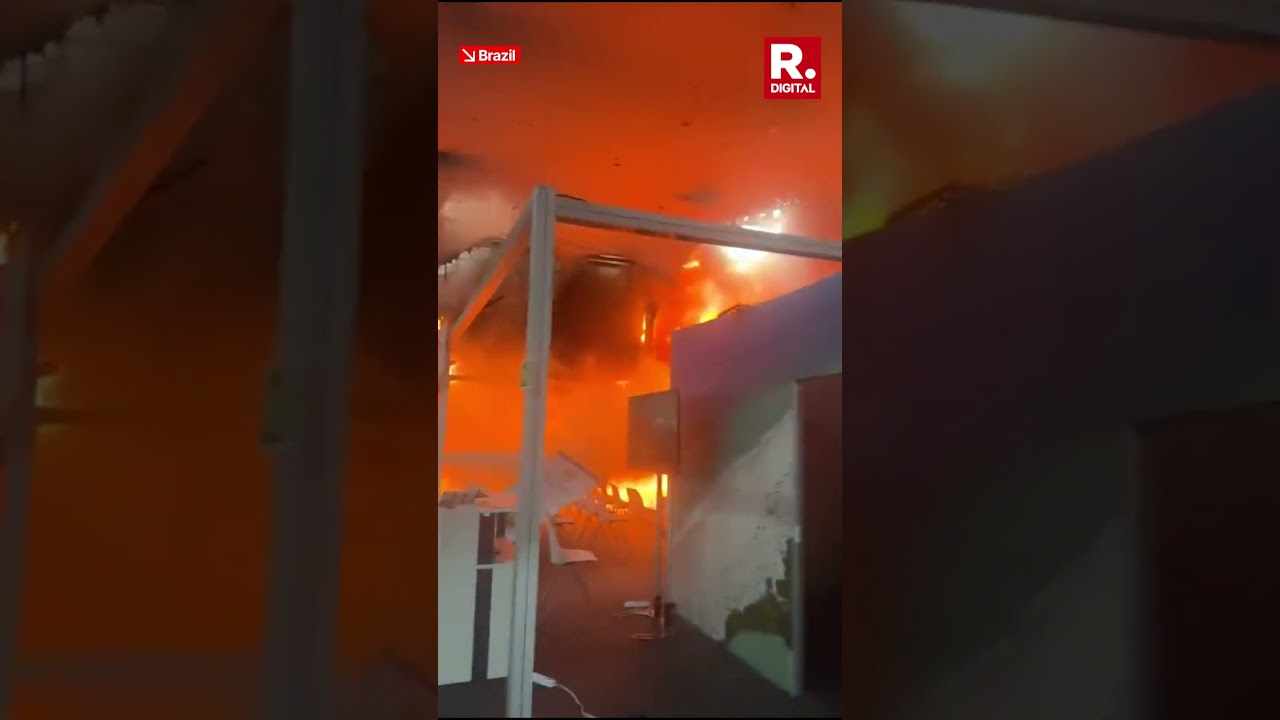 21 injured as fire breaks out at UN COP30 Climate Summit in Brazil