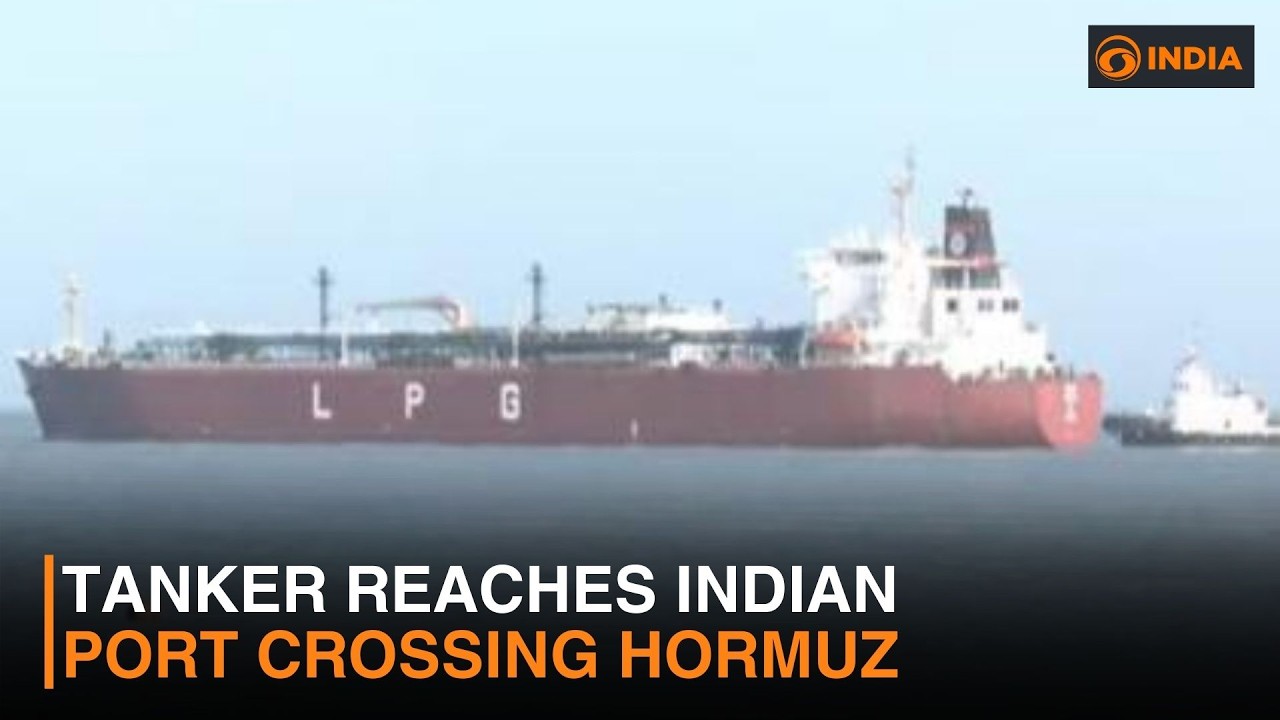 Tanker reaches Indian port crossing Hormuz & more updates | DD India Live | 6 PM IST
