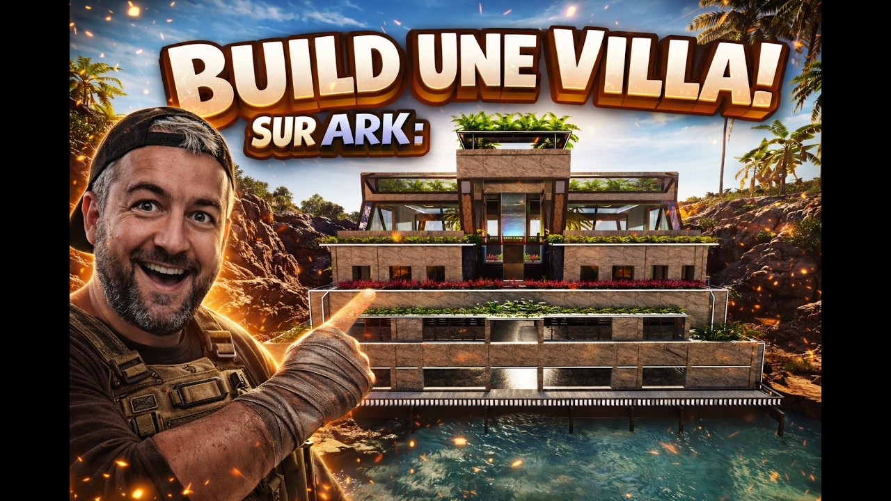 Build d'une Villa sur ARK ASCENDED la visite ! 😏👌