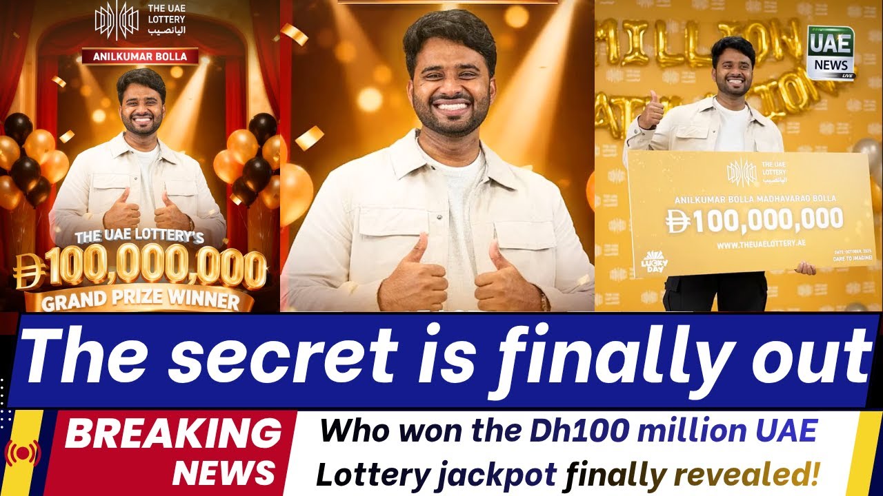 Dh100 million UAE Lottery Winner finally revealed! | Who won the Dh100 million UAE Lottery jackpot
