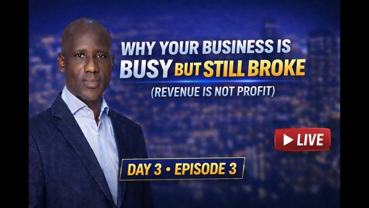 Why Your Business Is Busy but Still Broke (Revenue Is Not Profit)