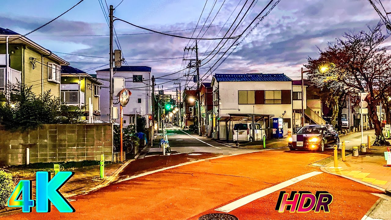 Suburban Neighborhood Tokyo Walk | Yotsugi &bull; Japan 4K HDR