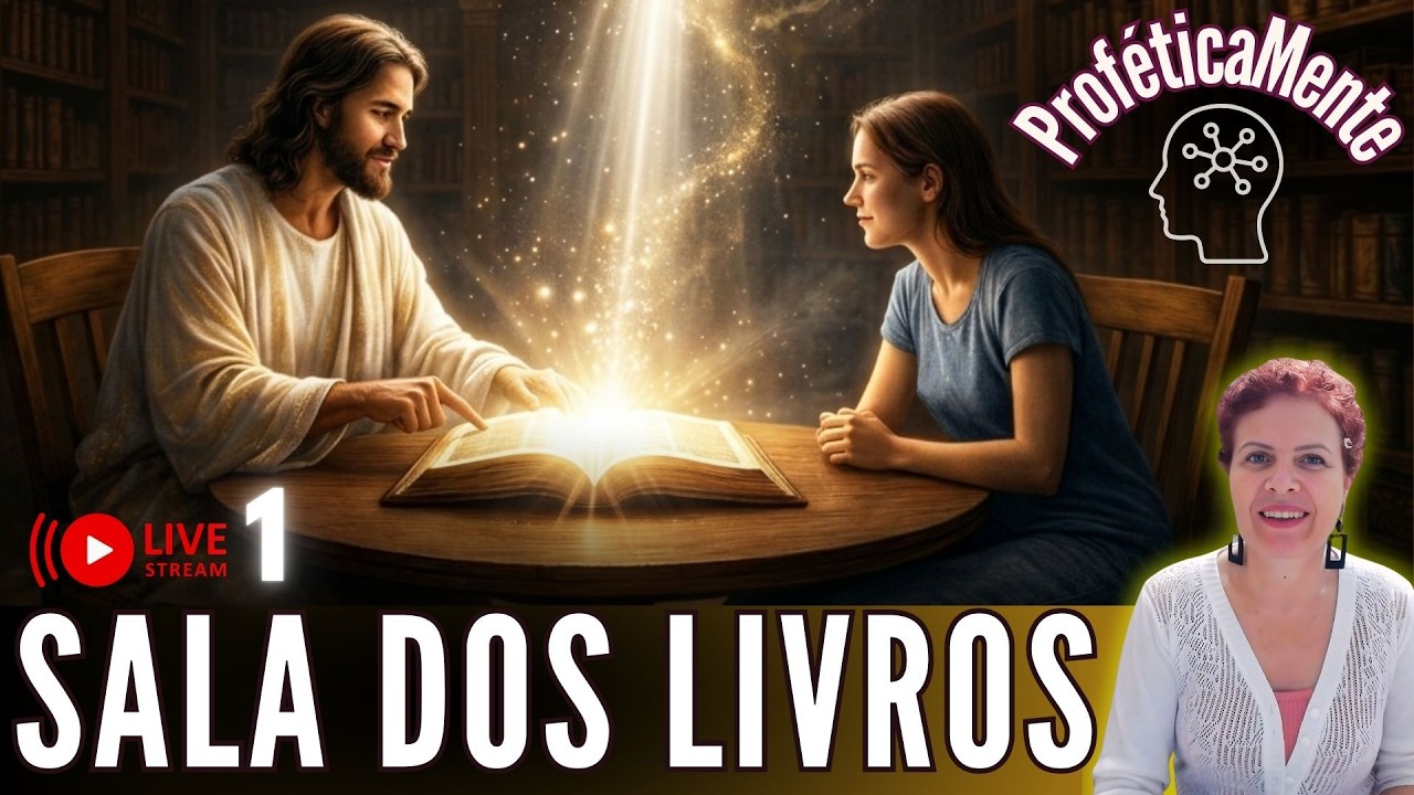👑ProfeticaMente: 🤯SEU DESTINO E VIDA REVELADOS NA SALA DOS LIVROS NO CÉU/Pt 2  Silvana Mara