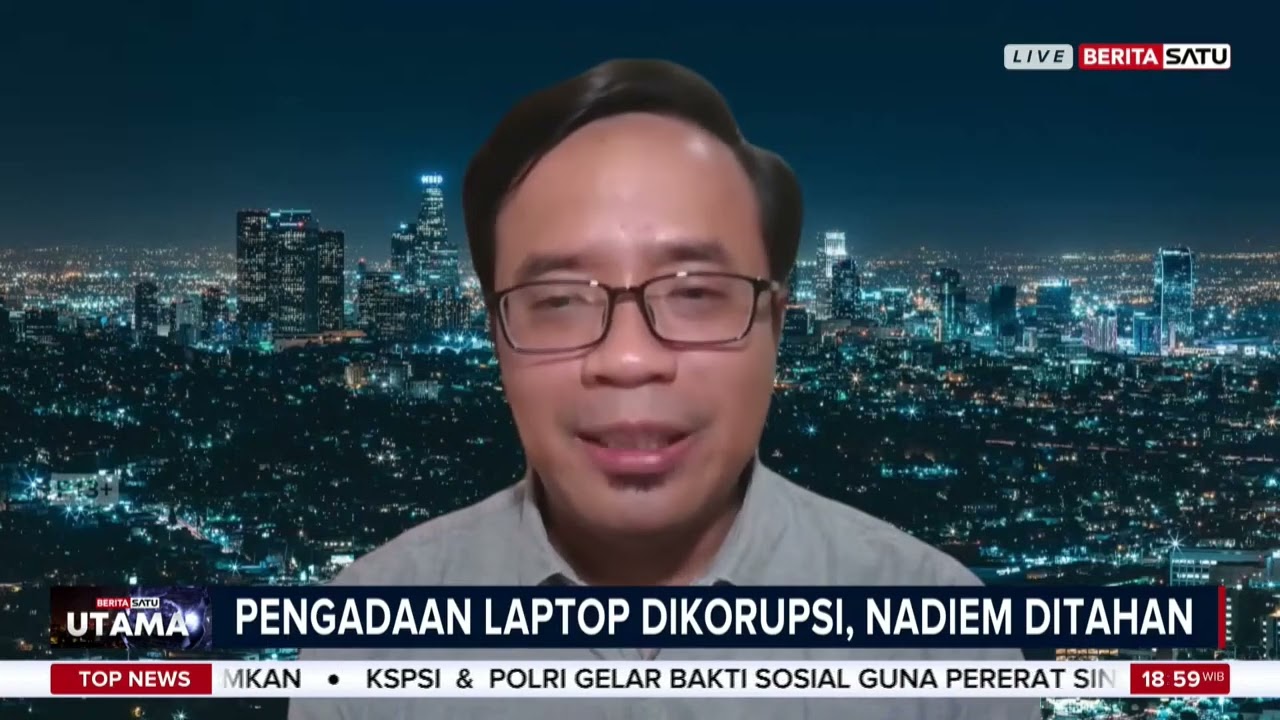 Yudi Purnomo: Nadiem merupakan Kreator Korupsi Pengadaan Laptop #Beritasatu
