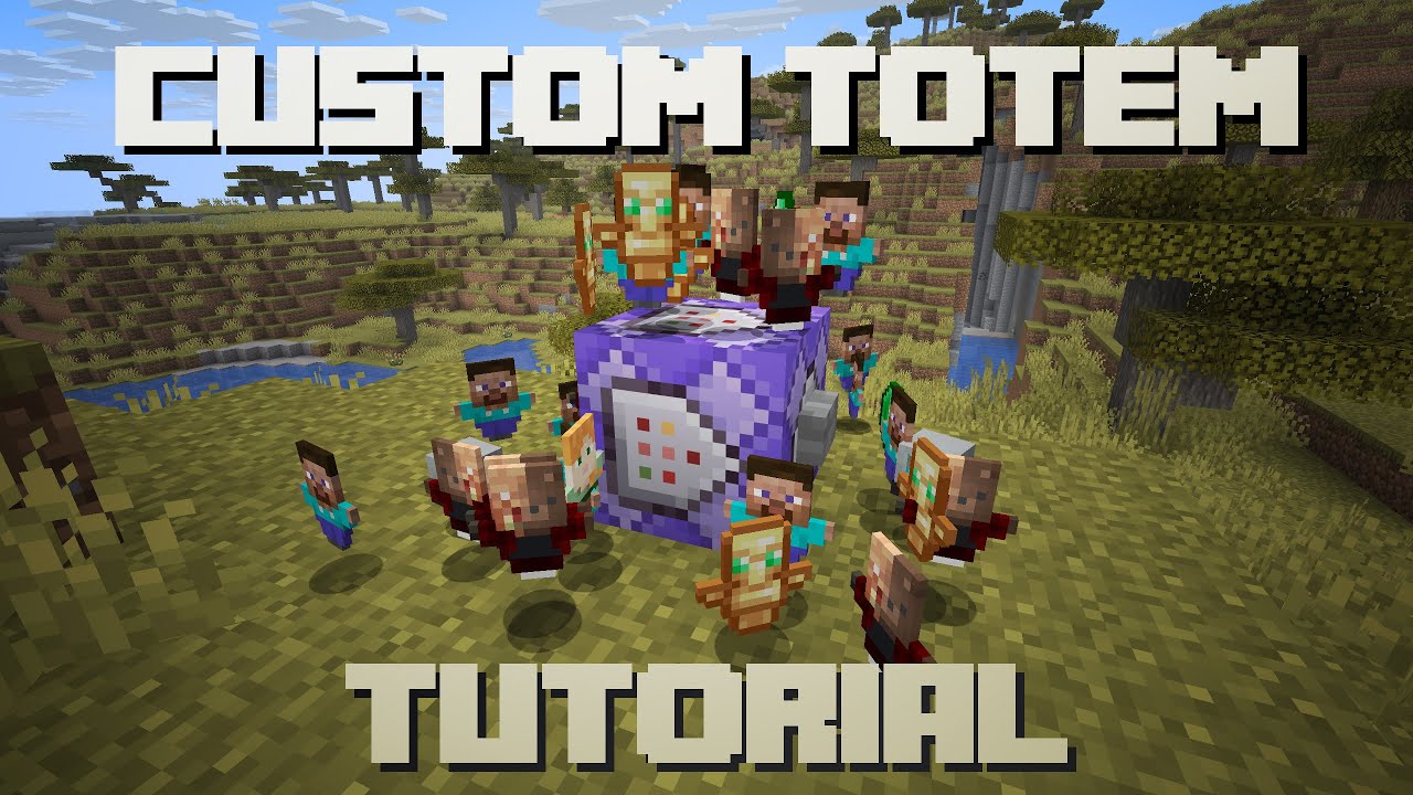 Minecraft Custom Totems Tutorial (player-specific drops based on player kills)