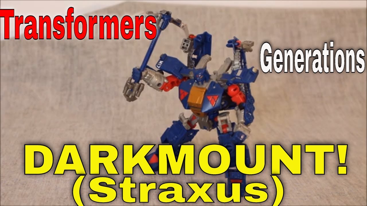 Transformers Generations Darkmount (Straxus) - GotBot True Review NUMBER 682
