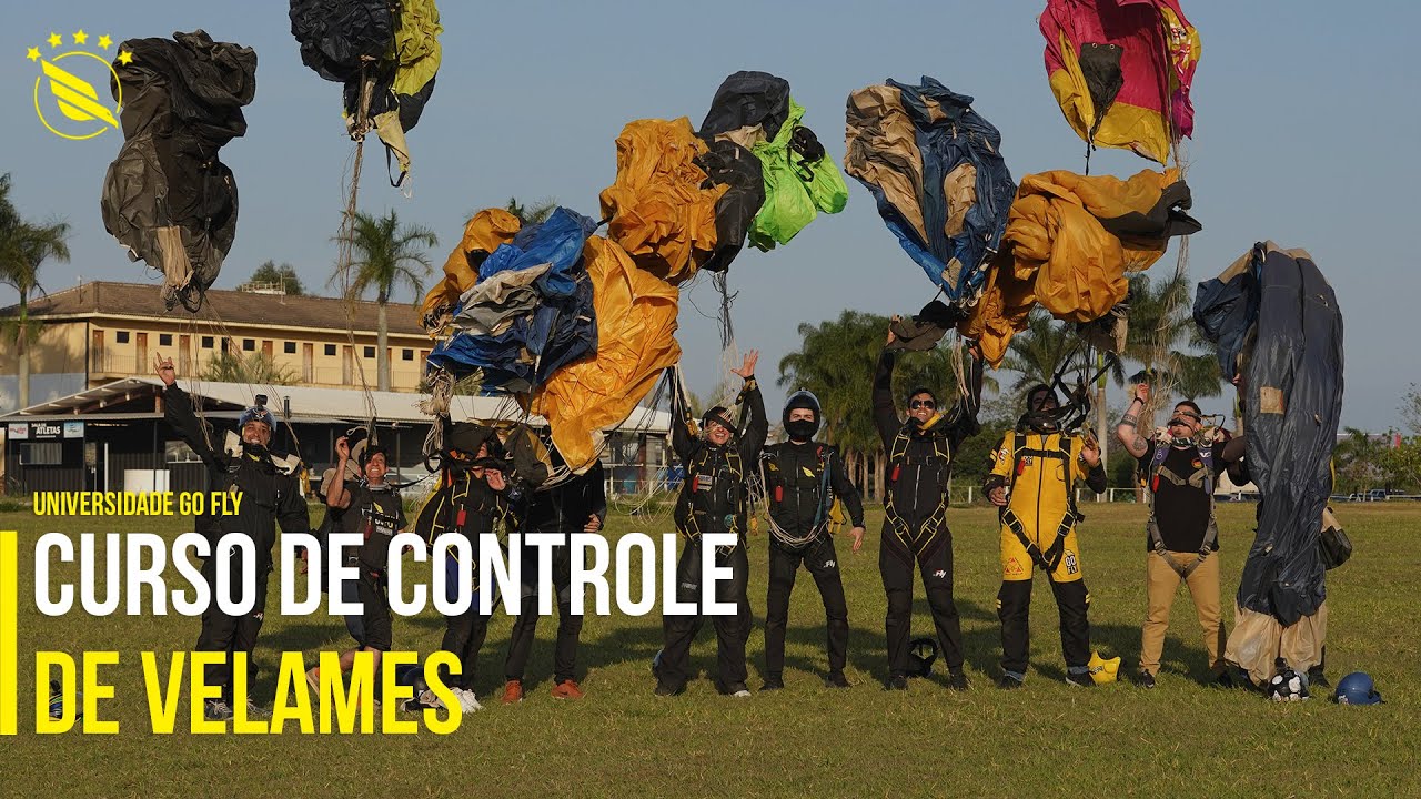 [EXCLUSIVO] Curso de Controle de Velames da Go Fly Paraquedismo