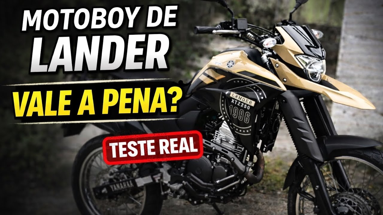 COMPENSA FAZER ENTREGAS COM UMA LANDER 250? MINHA EXPERIÊNCIA