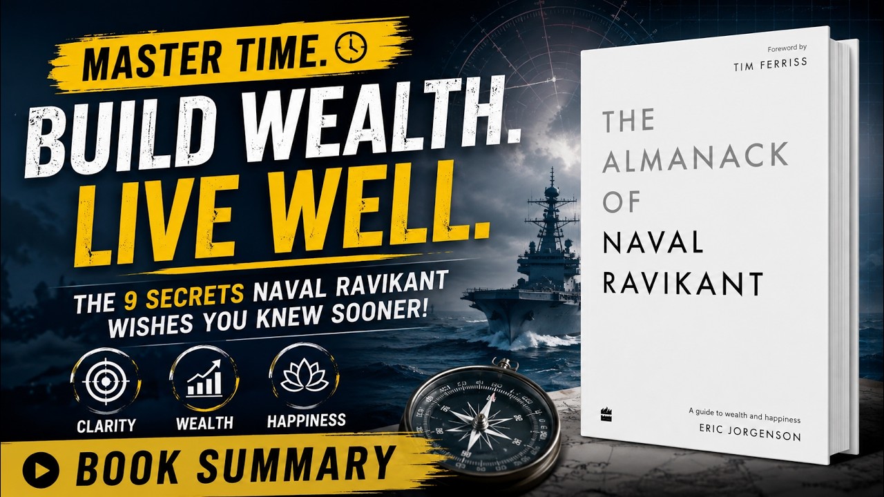 The Almanack  of Naval Ravikant | Book Summary