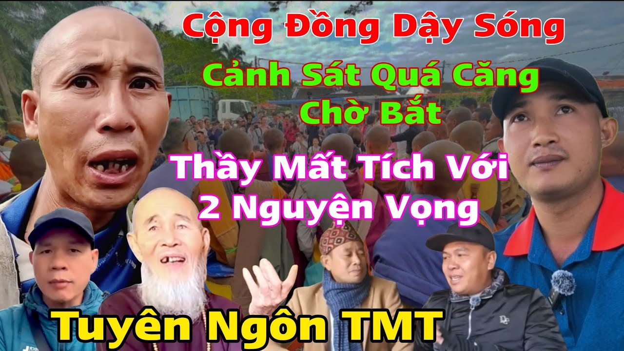 Dậy Sóng Thích Minh Tuệ CS Quá Căng Chờ Bắt Thầy Mất Tích Với 2 Nguyện Vọng Tuyên Ngôn Minh Tuệ