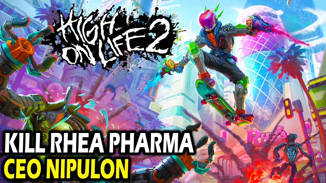 Kill Rhea Pharma CEO Nipulon - High on Life 2