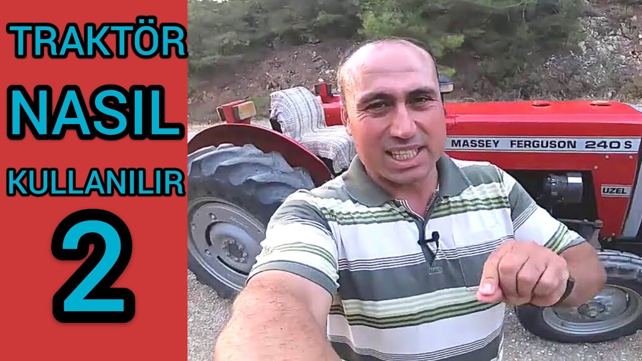 DİFERANSİYEL KİLİDİ ve YAN FREN NE İŞE YARAR ? - Traktör Nasıl Kullanılır - (Bölüm 2)