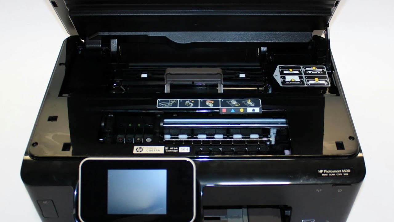 Hp photosmart 5520, 6520 -Scanner Glass Repair