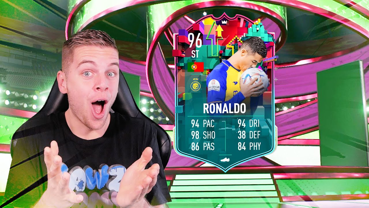 RONALDO + 2 LEVEL UP SPELERS GEPACKT IN FIFA 23!!