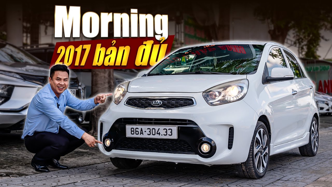 Kia Morning 2017 bản đủ số sàn. Dòng xe nhỏ gọn hạng A #kiamorrning #kiamorning2017